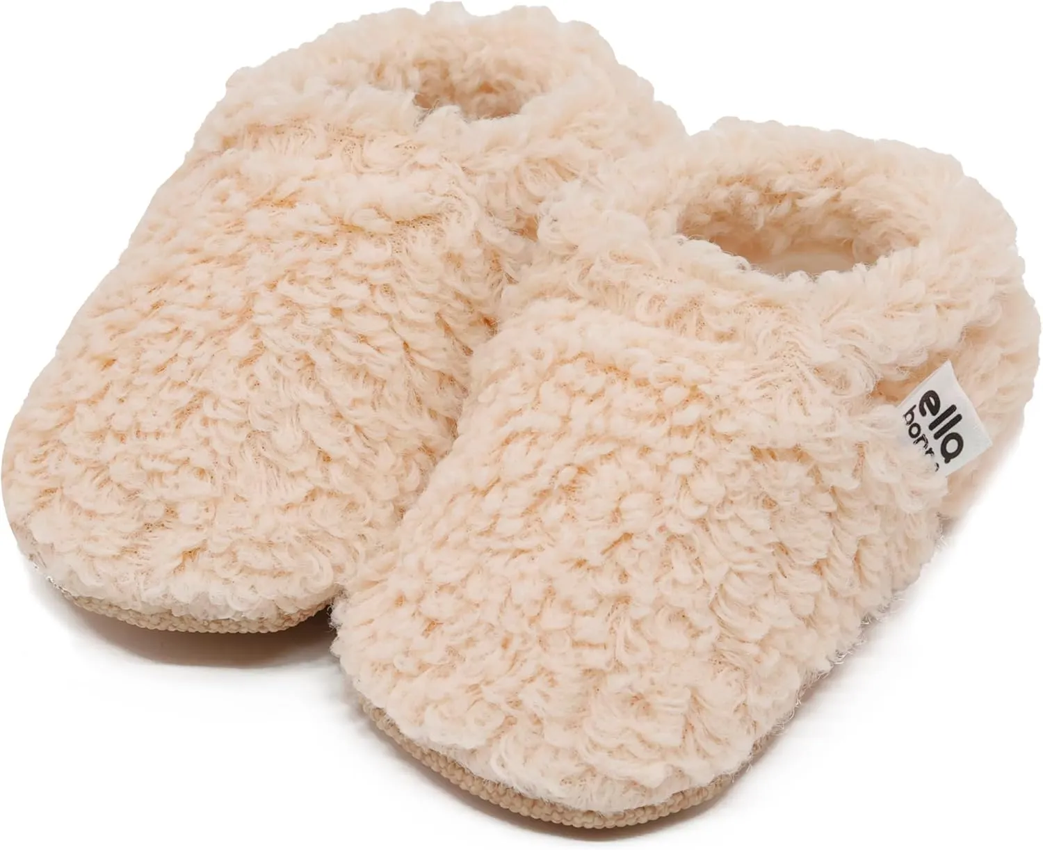 Ella Bonna Unisex Teddy Baby Booties Cotton Newborn Baby Socks Slipper Toddler Shoes, Infant Baby Girl Booties, Boy Socks