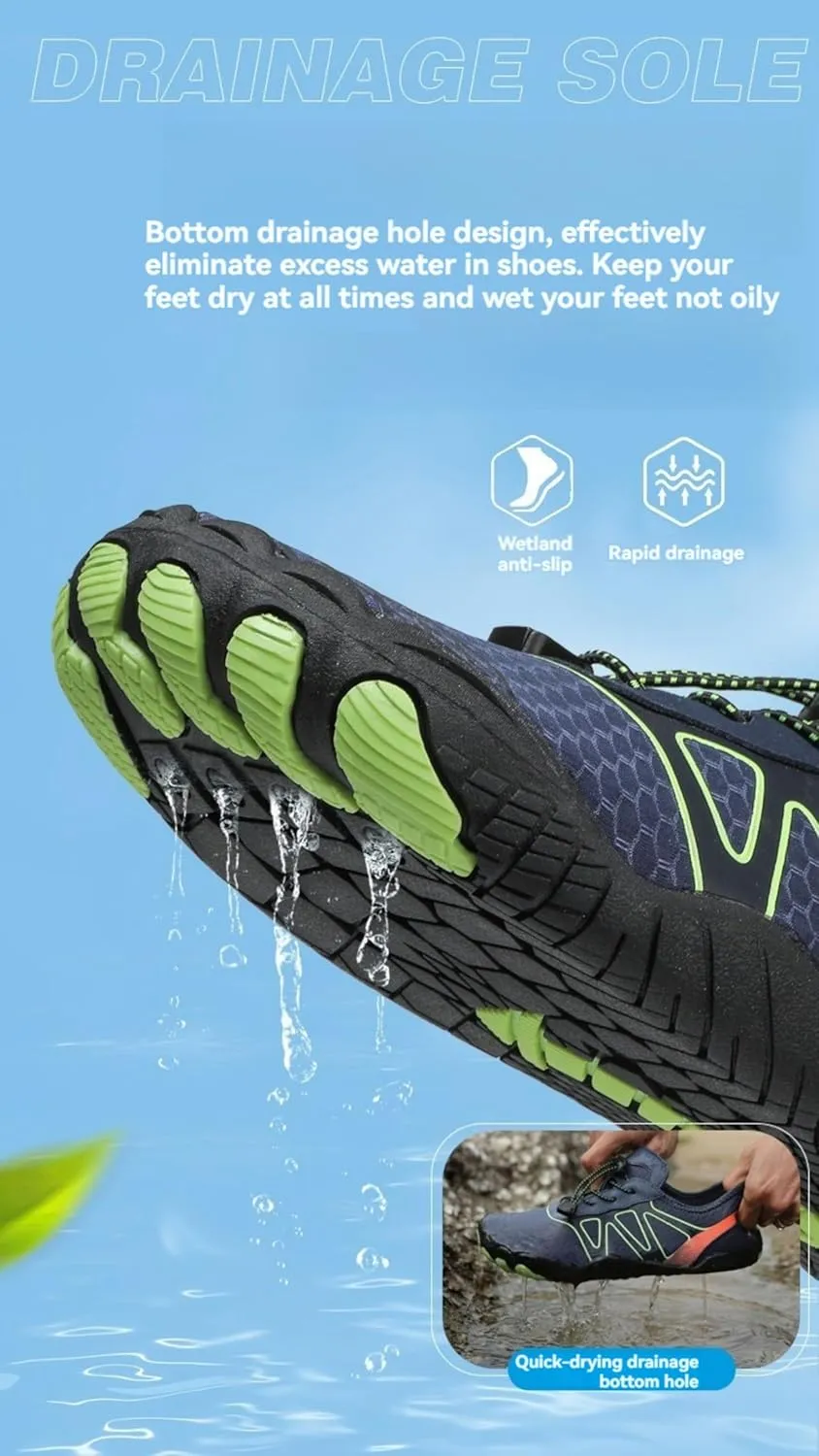 Mens Womens Water Shoes Barefoot Hiking Water Shoes Quick Dry Non Slip Shoes for Beach Walking Athletic Sports Shoes