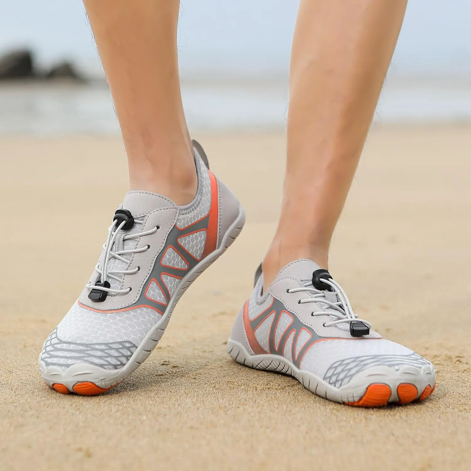 Mens Womens Water Shoes Barefoot Hiking Water Shoes Quick Dry Non Slip Shoes for Beach Walking Athletic Sports Shoes