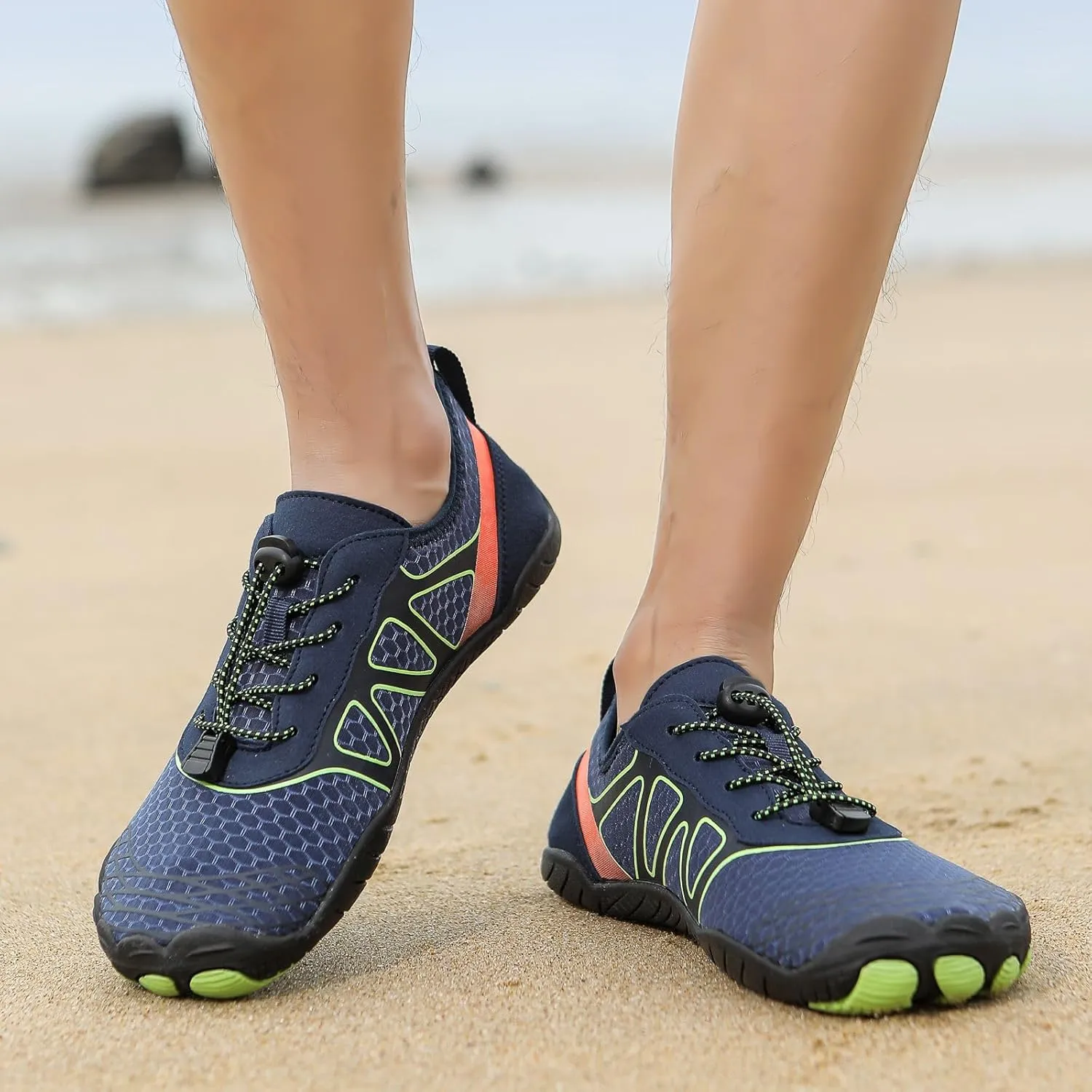 Mens Womens Water Shoes Barefoot Hiking Water Shoes Quick Dry Non Slip Shoes for Beach Walking Athletic Sports Shoes